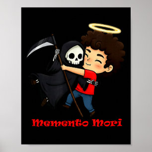 Póster Abrazos - Memento Mori