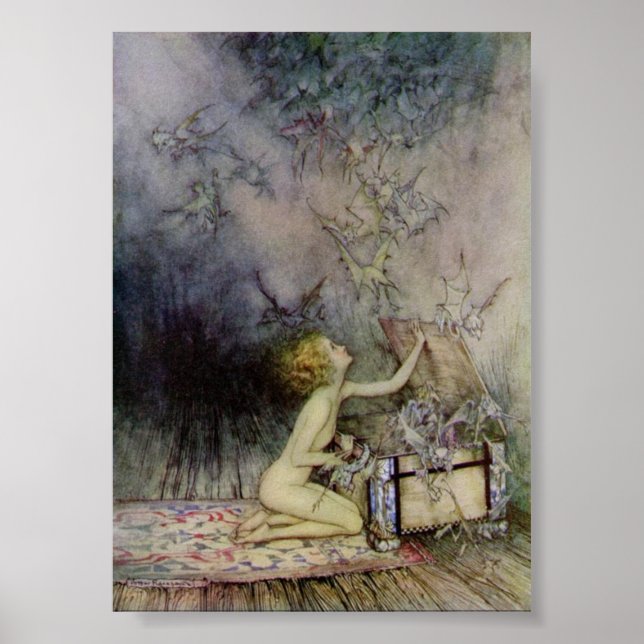 Póster Abriendo la caja de Pandora (Frente)