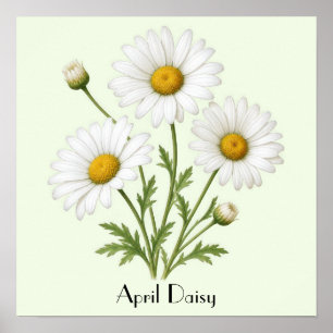 Póster Abril Daisy Flores