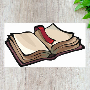 Póster Abrir Poster de libros