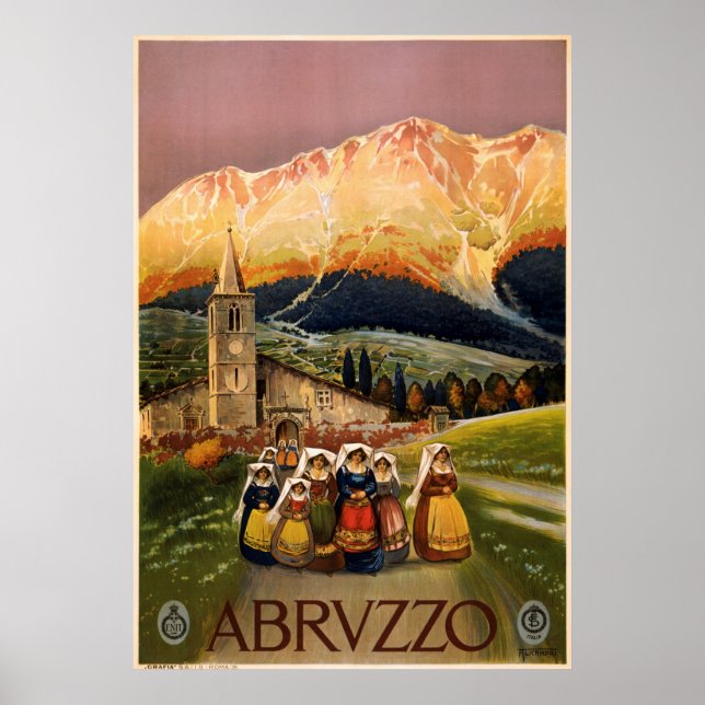 Póster Abruzzo (Frente)