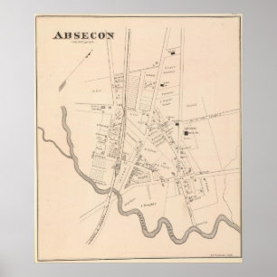 Póster Absecon, Nueva Jersey