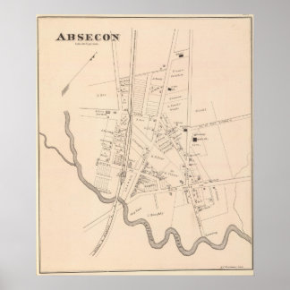 Póster Absecon, Nueva Jersey