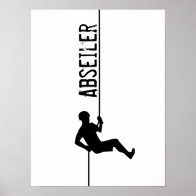 Póster Abseiler (Frente)