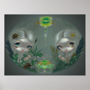Póster Absinthe : Anise y Artemisia ART PRINT hada