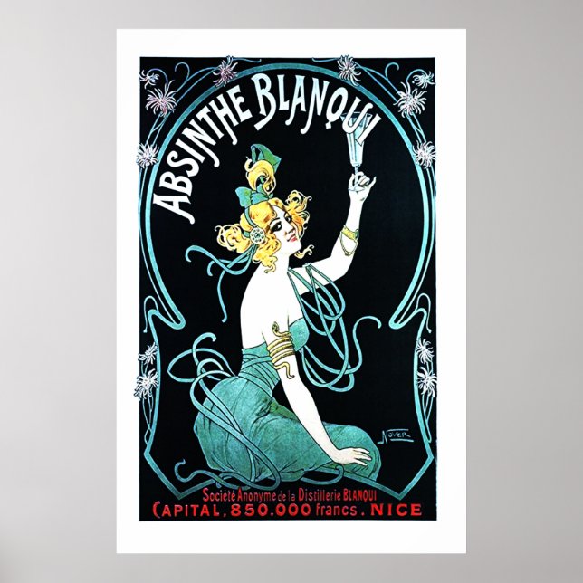 Póster Absinthe Blanqui (Frente)