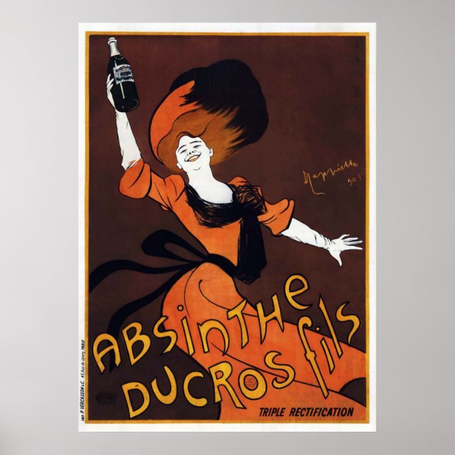 Póster Absinthe Ducros Fils Poster (Frente)