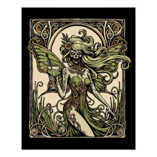 Póster Absinthe Fairy