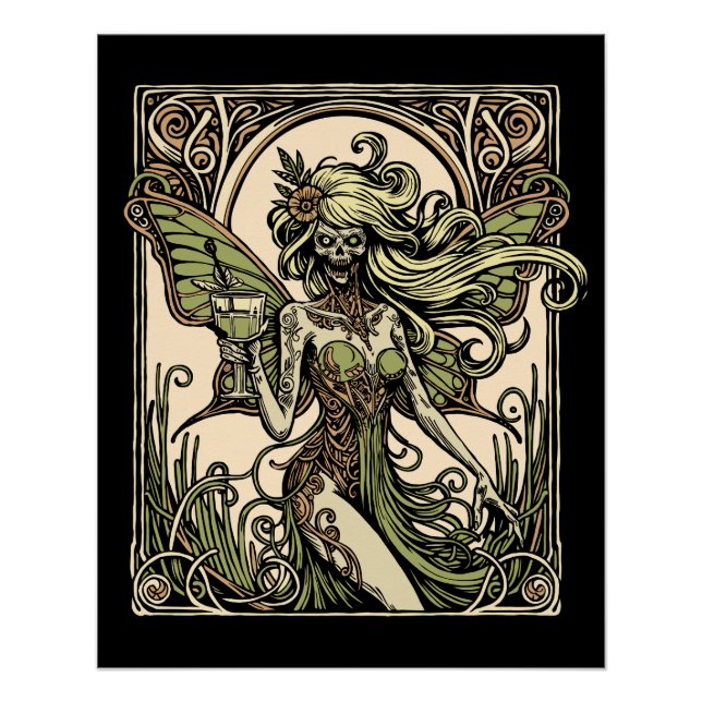 Póster Absinthe Fairy (Anverso)