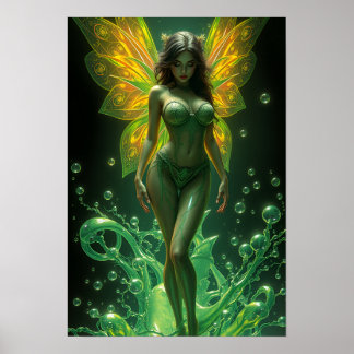 Póster Absinthe Green Fairy Poster