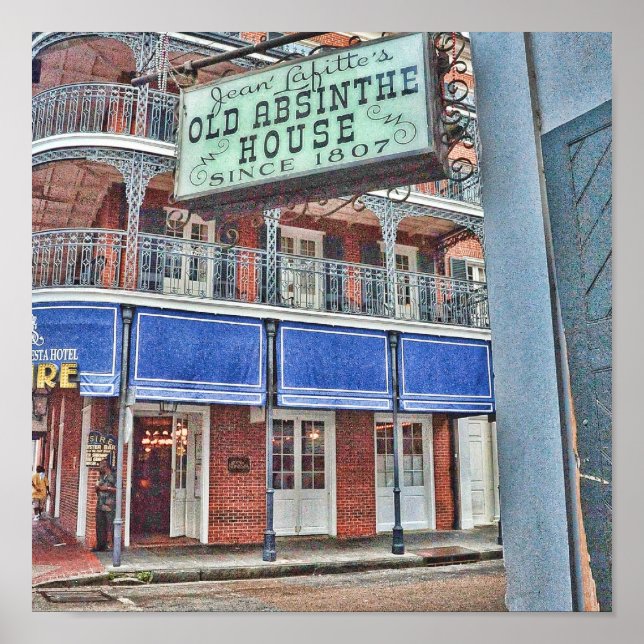 Póster Absinthe House (Frente)