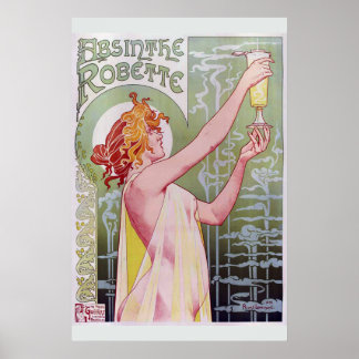 Póster Absinthe Robette