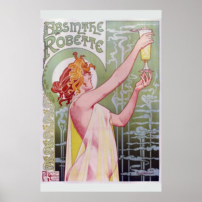 Póster Absinthe Robette (Frente)