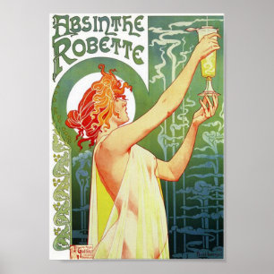 Póster Absinthe Robette