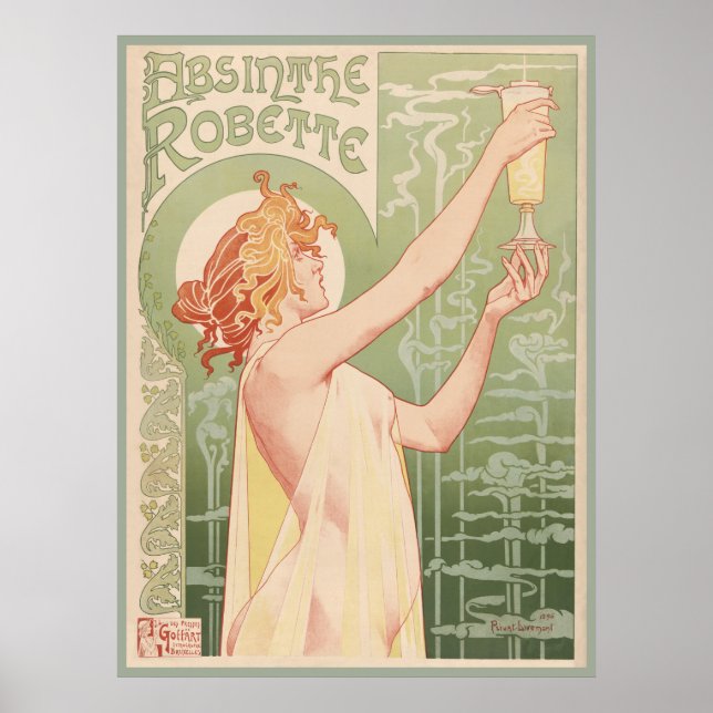 Póster Absinthe Robette (Frente)