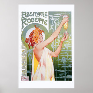 Póster Absinthe Robette