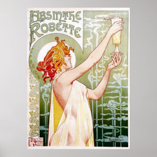 Póster Absinthe Robette Poster