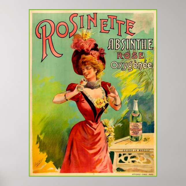 Póster Absinthe Rosinette (Frente)