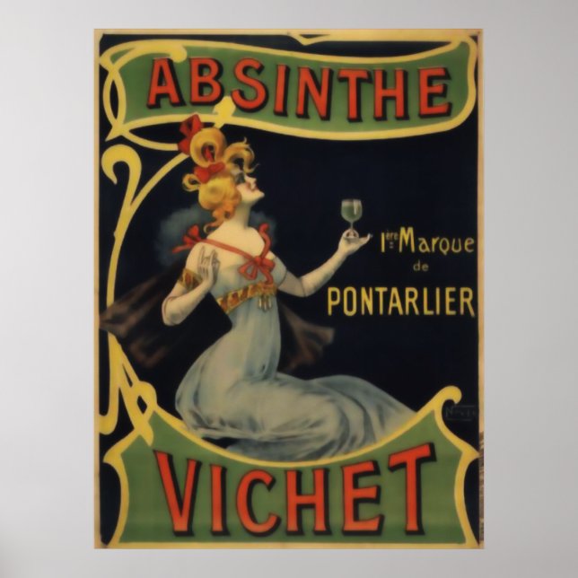 Póster Absinthe Vichet (Frente)