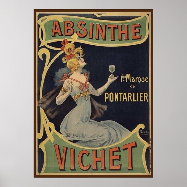 Póster Absinthe Vichet (Frente)