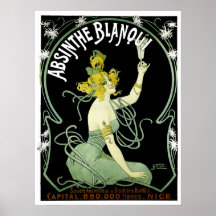 Absinthe Vintage Art Nouveau Blanqui de Nover