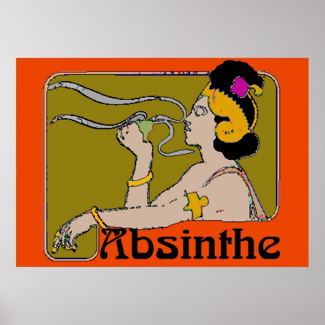 Póster Absinthe Woman (Frente)