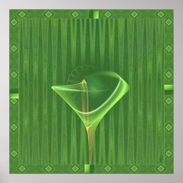 Póster Absinthini Faery Martini Art (Frente)