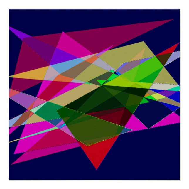 Póster Abstracción 25 (Anverso)