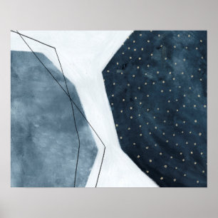 Póster Abstracción adyacente