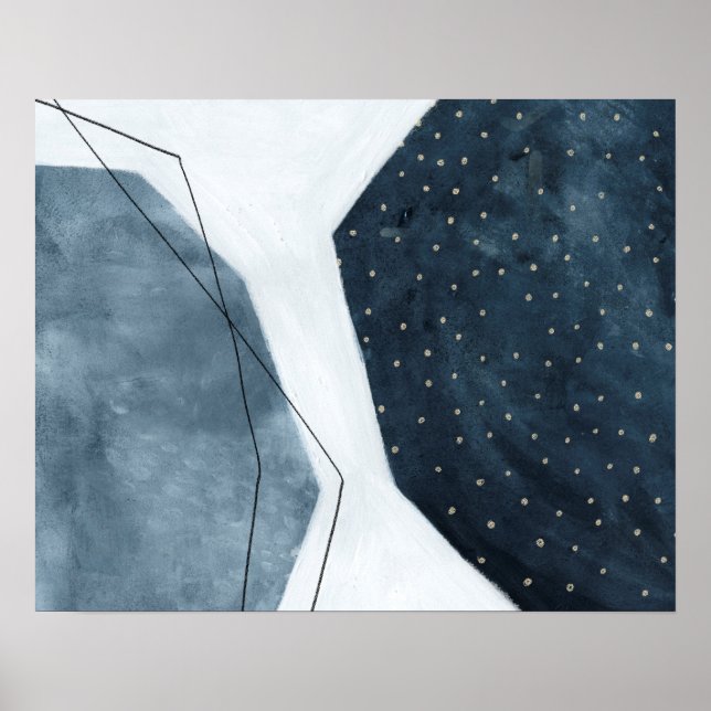 Póster Abstracción adyacente (Frente)