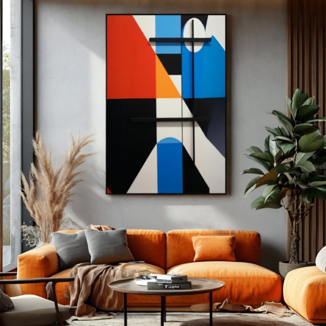 Póster Abstracción Geométrica Moderna (Subido por el creador)