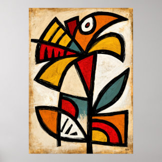 Póster Abstracción Tribal de Marigold