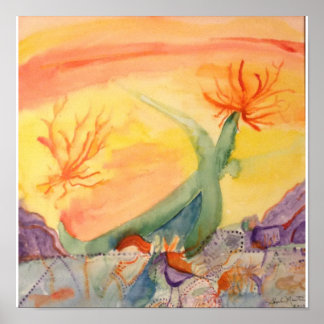 Póster Abstract Afternoon