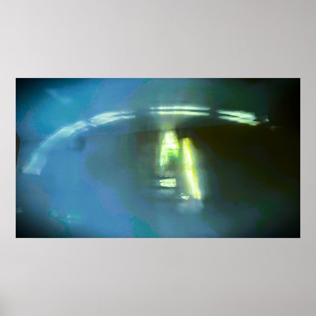 Póster Abstract Arc Light, (Frente)