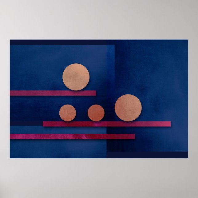 Póster Abstract Art 006 (Frente)