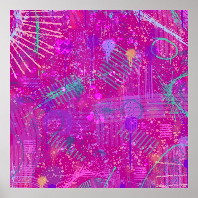 Póster Abstract Art: A Real Personality  (Frente)