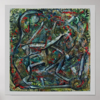 Póster Abstract Art by ValAries Pachydermatous