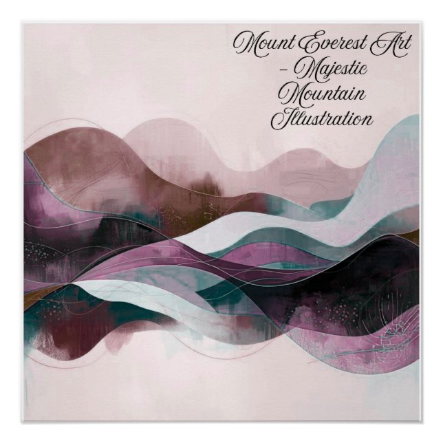 Póster Abstract Art Design | Modern Minimalist (Anverso)