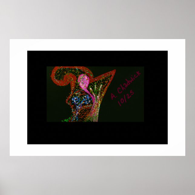 Póster Abstract Art Poster (Frente)