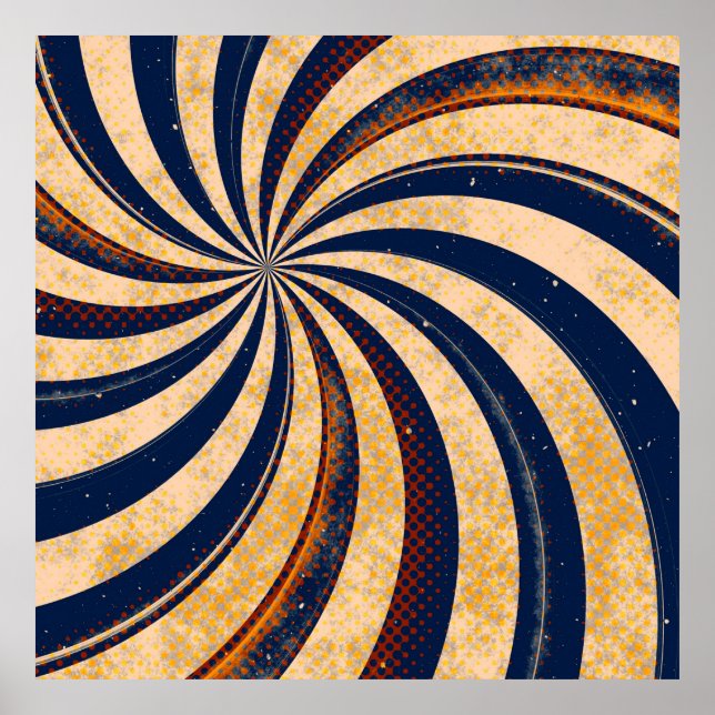 Póster Abstract background pattern (Frente)