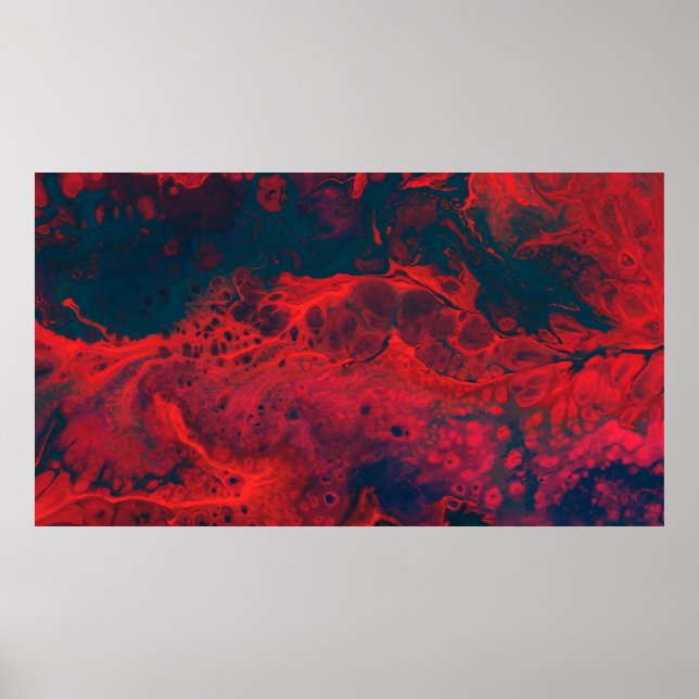 PÓSTER ABSTRACT BLOOD VEIN (Frente)