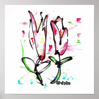 Póster Abstract Canvas Print