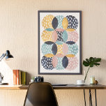 Póster Abstract Circle Pattern<br><div class="desc">Abstract Circle Pattern . Artist: Grace Popp. Image ID: 150359D.</div>
