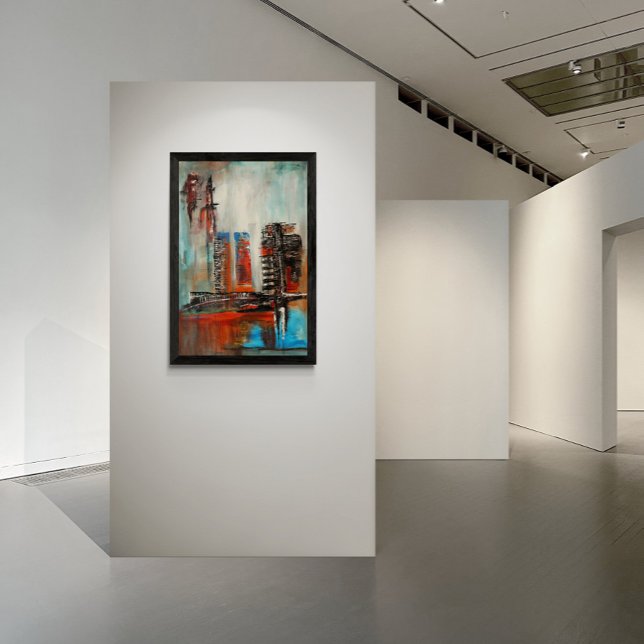 Póster Abstract Cityscape  (Subido por el creador)