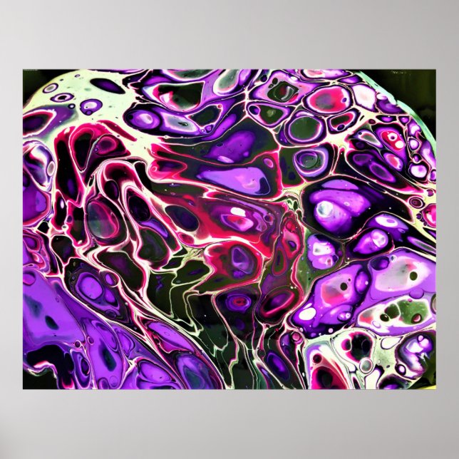 Póster Abstract Color Study 188, (Frente)