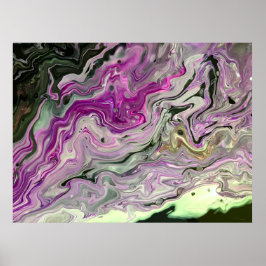 Póster Abstract Color Study 442,