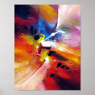 Póster Abstract Expressionism Art Painting Contemporary