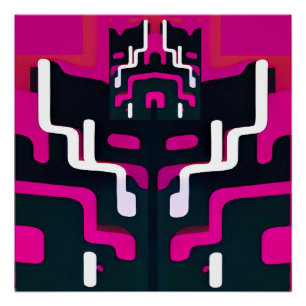 Póster Abstract Fiend - Ken Gage Art