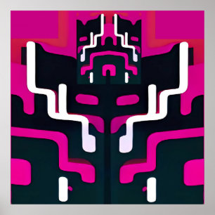 Póster Abstract Fiend - Ken Gage Art