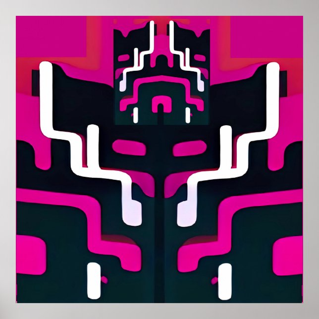 Póster Abstract Fiend - Ken Gage Art (Frente)